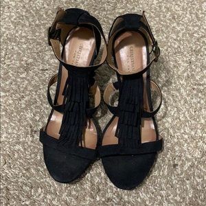 Fringe heels